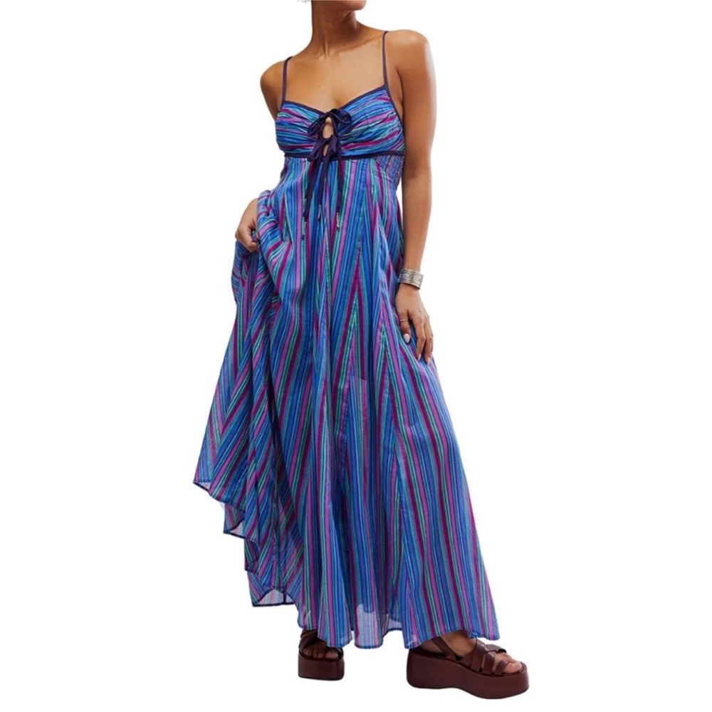 EUC/ like new Free People Dream Weaver maxi dress WORN ONCE!